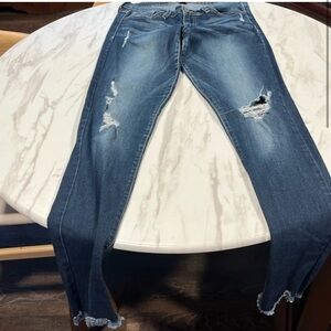 Flying Monkey Platinum Distressed Jeans